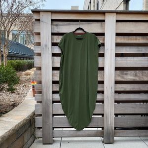 Universal Standard Geneva Dress in Fatigue Green